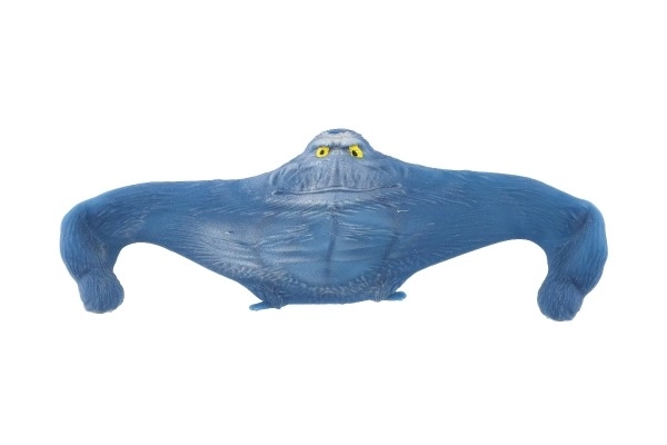 Gorilla antistress strækbar fyldt med sand 400 g silikone 12 cm 4 farver 8 stk i boks