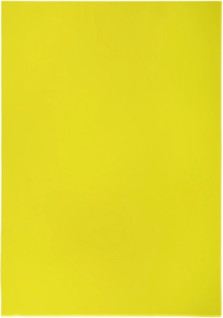Gennemsigtig A4 L-lomme PVC gul