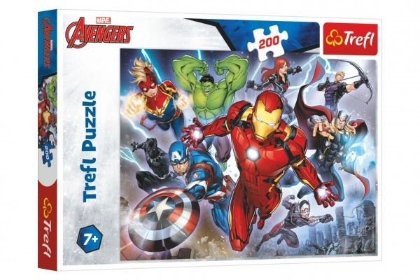 Puzzle Marvel Avengers 200 brikker Trefl