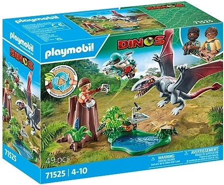 Playmobil Dimorphodon-forskningsstationens bod
