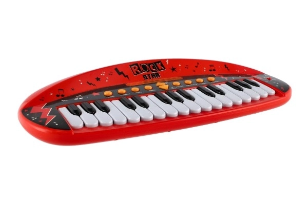 Børne-piano ROCK STAR med 31 tangenter