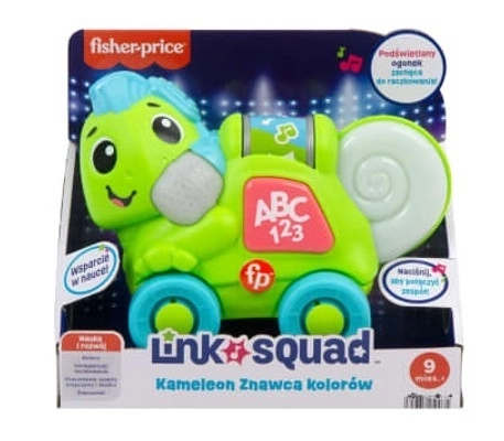 Interaktivt legetøjs-kameleon fra Fisher-Price Link Squad
