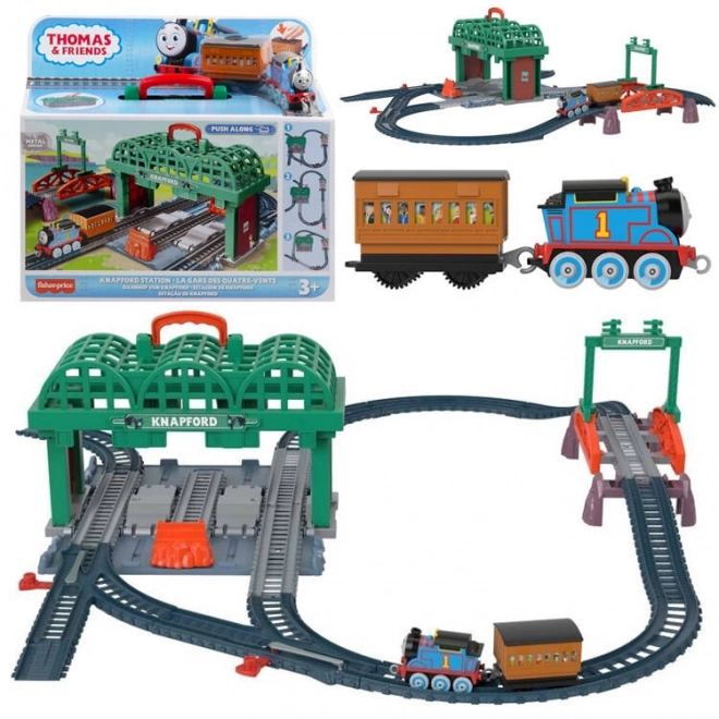 Fisher-Price Lokomotiv Thomas og venner Grodkov station