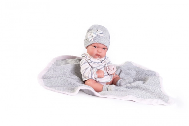 Antonio Juan 60029 TONETA - realistisk babydukke med hele krop i vinyl - 33 cm