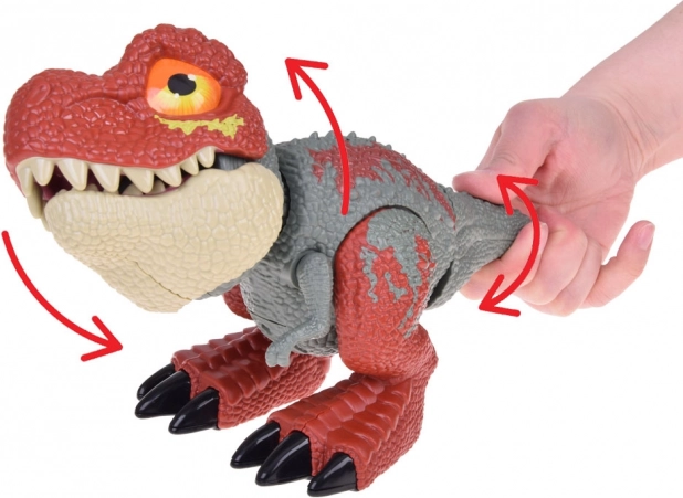 Tyrannosaurus Rex Dinosaur med bevægelige dele og lyd- og lyseffekter