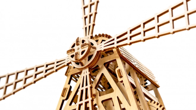 WOODEN CITY 3D puslespil Mølle 222 dele