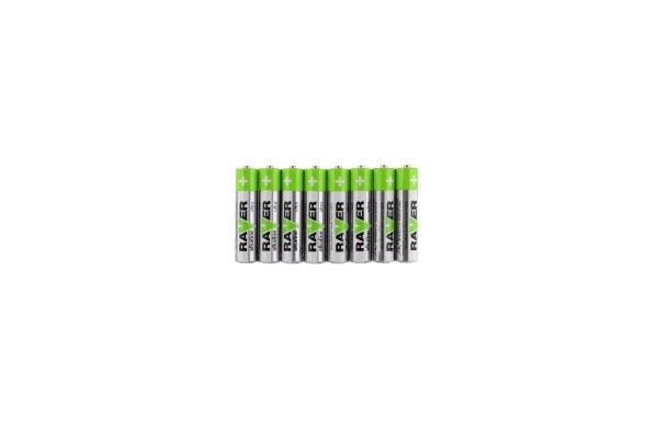 Batteri RAVER LR03/AAA 1,5 V alkaline ultra 8 stk i folie