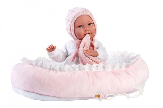 Tøj til babydocke størrelse 40–42 cm med tilbehør