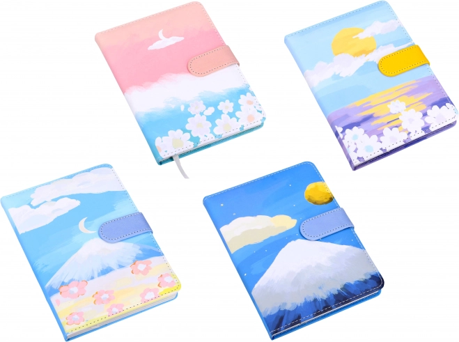 Magnetisk notesblok 13 × 17,5 cm, 100 sider