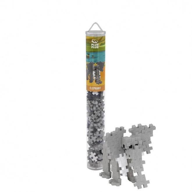 Plus-Plus byggesæt Elefant 100 stykker