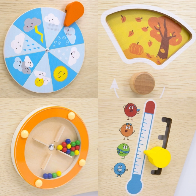 VIGA vægmonteret manipulationsplade Luk Montessori
