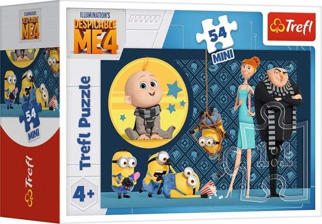 Puslespil Grusomme Mig 4: Sjov med Minions 54 brikker