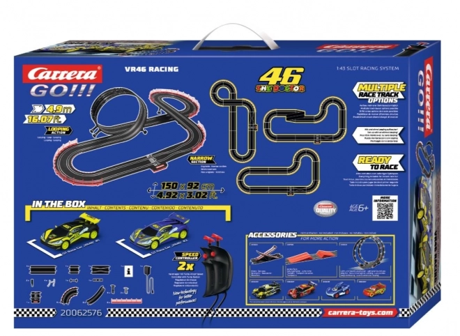 Carrera GO!!! Racerbane 46 The Doctor VR46 Racing
