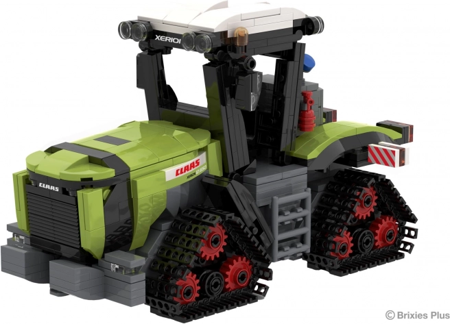 Byggesæt BRIXIES Plus Claas Xerion 12.650 Terra Trac bæltekøretøj