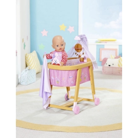 Seng på hjul til dukke BABY born