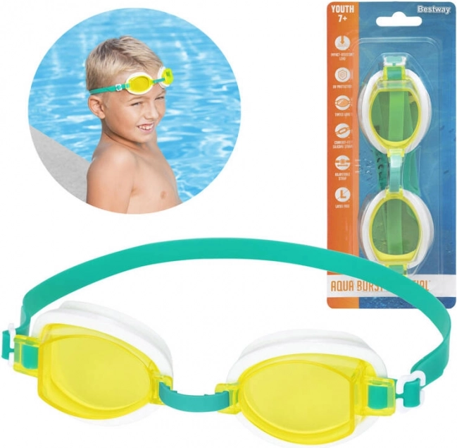 Bestway svømmebriller til børn 7+ Aqua Burst Essential – Grøn