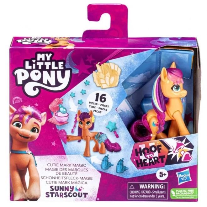 My Little Pony Skønhedsmærker Magiske Sunny figur