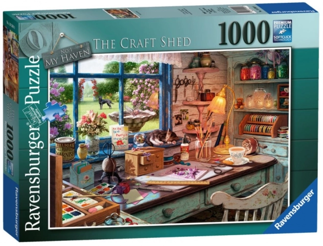 RAVENSBURGER Puslespil Håndværksværksted 1000 brikker