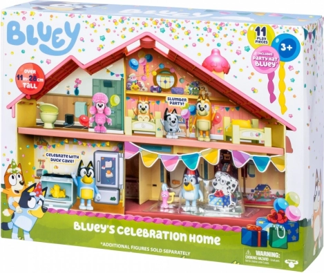 Bluey-familiens hus - Fest