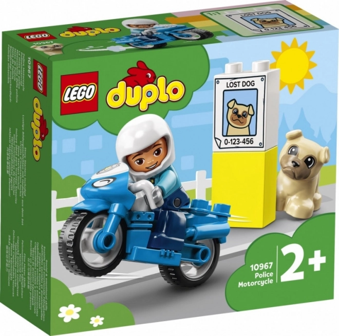 LEGO Duplo 10967 Politimotorcykel