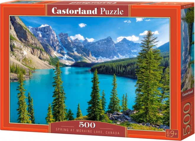 Puslespil 500 brikker Moraine Sø Canada