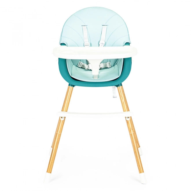 Ecotoys Spisestol 2-i-1 turkis