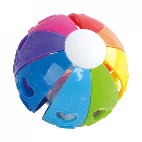 Regnbuebold rangle plast 10cm 6m+