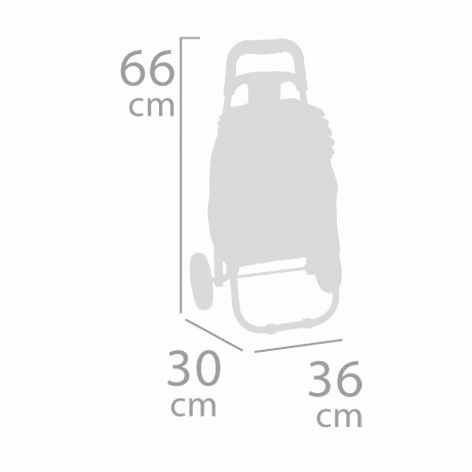 DeCuevas 52086 Sammenklappelig rejsetaske med hjul FUNNY 2023