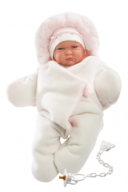 Llorens M740-38 sæt tøj til dukke baby NEW BORN størrelse 40-42 cm