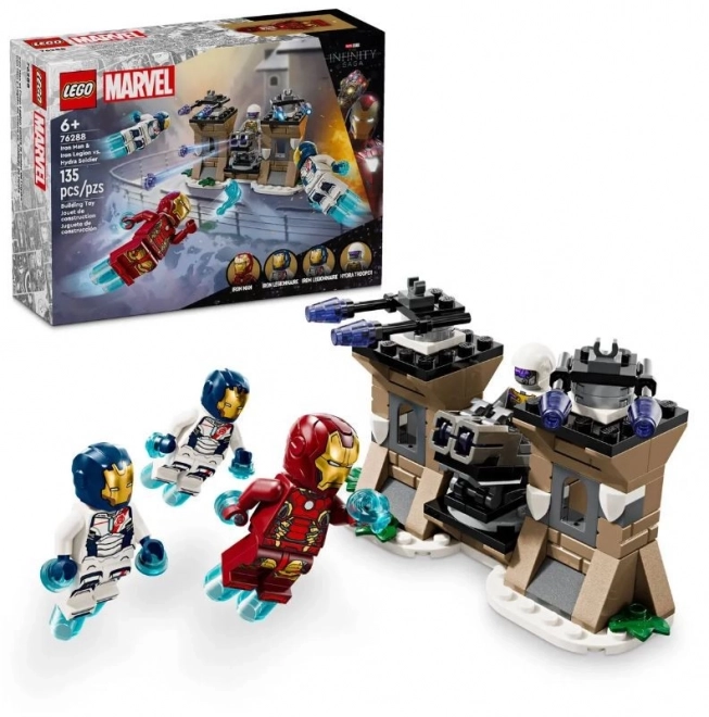 LEGO Marvel Super Heroes 76288 Iron Man og Jern Legion vs. Hydra soldat