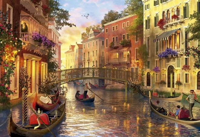 Educa Puslespil Skumringen i Venedig - Puslespil 1500 Brikker