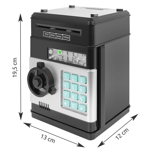 Kruzzel Børne Sparebøsse / Elektronisk Sikkerhedsboks