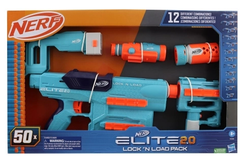 Nerf Elite 2.0 sæt Lock N Load Blaster