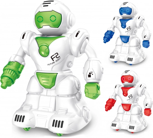 Robot med svinghjul 12 cm