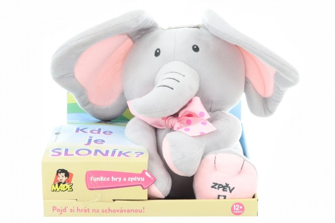 Elefant - gemmeleg på batteri
