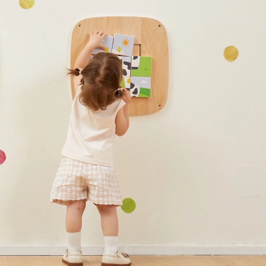 Pladsbesparende vægmontering