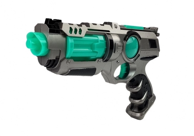 Sæt af laserpistoler Lys Sværd Dartkaster