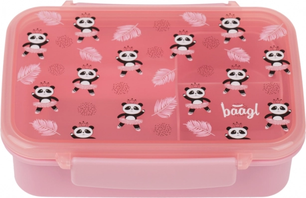 Baagl madkasse med rum Panda