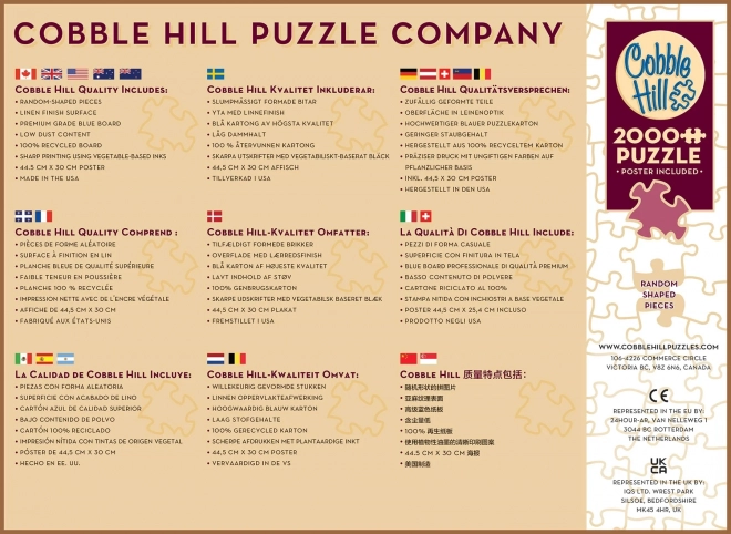 COBBLE HILL puslespil Historiefortællingens time 2000 brikker