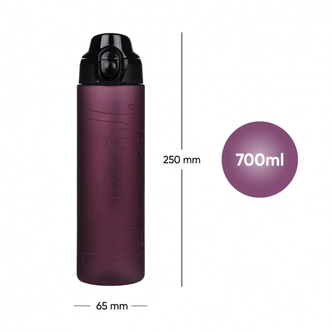 BAAGL Tritan vandflaske Ruby, 700 ml