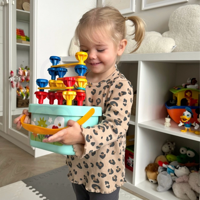 Woopie Grøn Konstruktion Box Motorisk Montessori 12i1