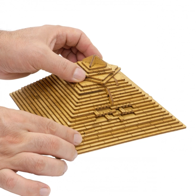 EscapeWelt 3D træ mekanisk gådespil Pyramide