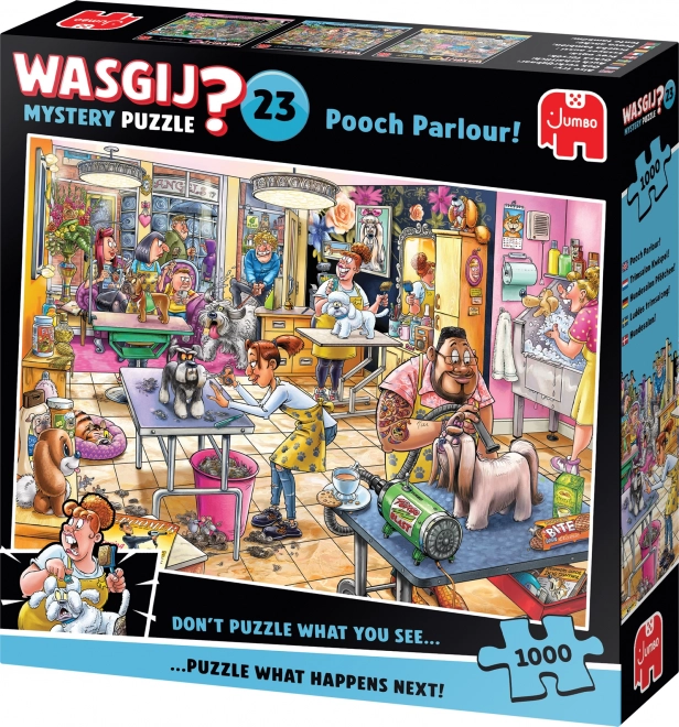 Puzzle Wasgij Mystery 23: Hundesalon 1000 brikker