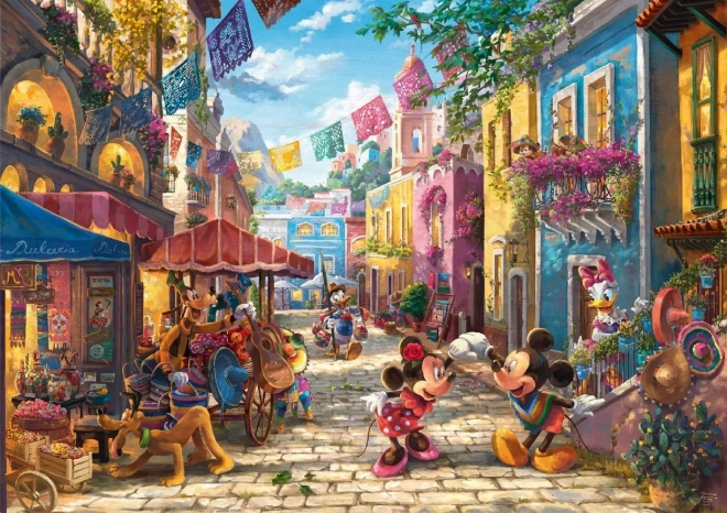 SCHMIDT Puslespil Mickey og Minnie i Mexico 6000 brikker