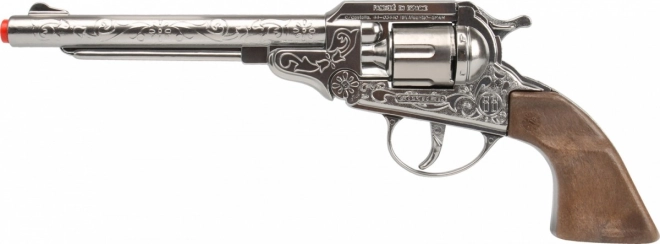 Detaljeret graveret revolver