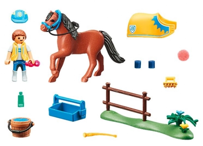 Walisisk pony samlerfigur sæt 70523