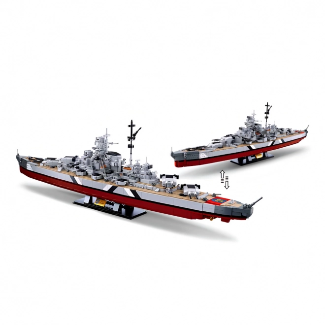 Sluban ModelBricks M38-B1102 Slagskib Bismarck 2i1