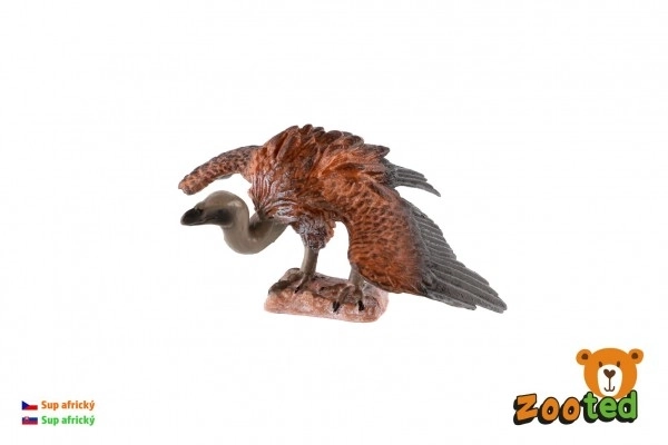 Afrikansk grib zooted plastik 10 cm i pose