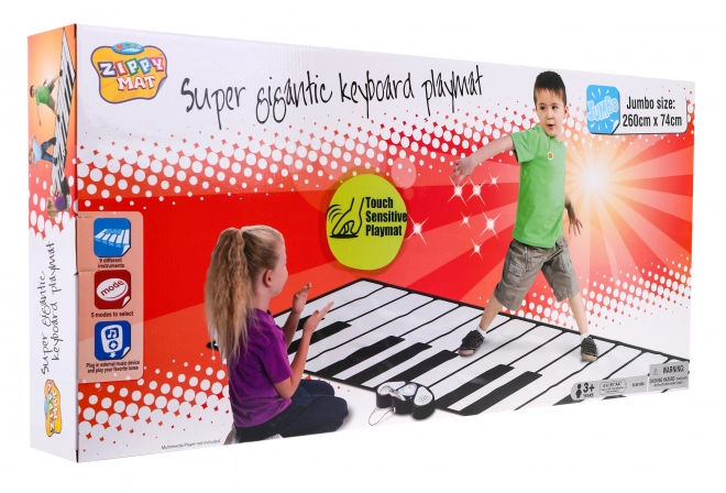 Stor musikmåtte Super Keyboard