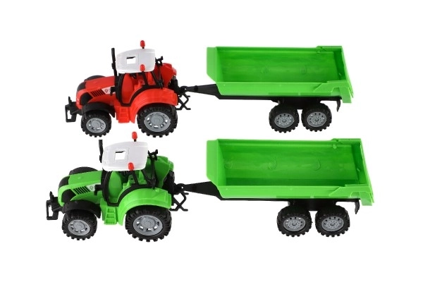 Traktor med trailer til børn